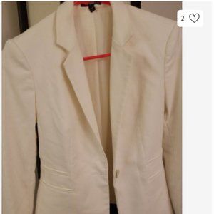 Express size 2 new ivory blazer